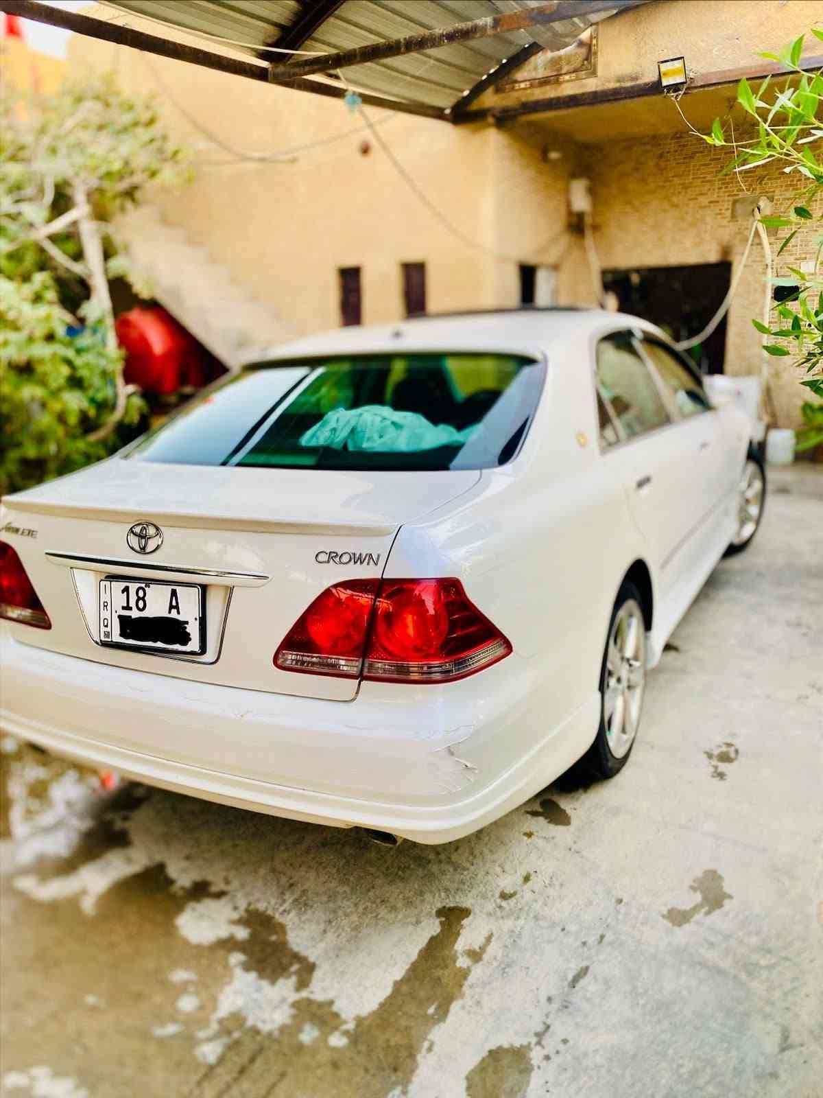 السلام عليكم كراون شاهين 2004مكفوله كفاله عامه من ضربه وصبغ وتبديل مكفوله من الكص مواصفات3دكم ٤بصمه ابواب فتحه سقف  السعر 158 وبيها مجال للاستفسار اتصل ***********

