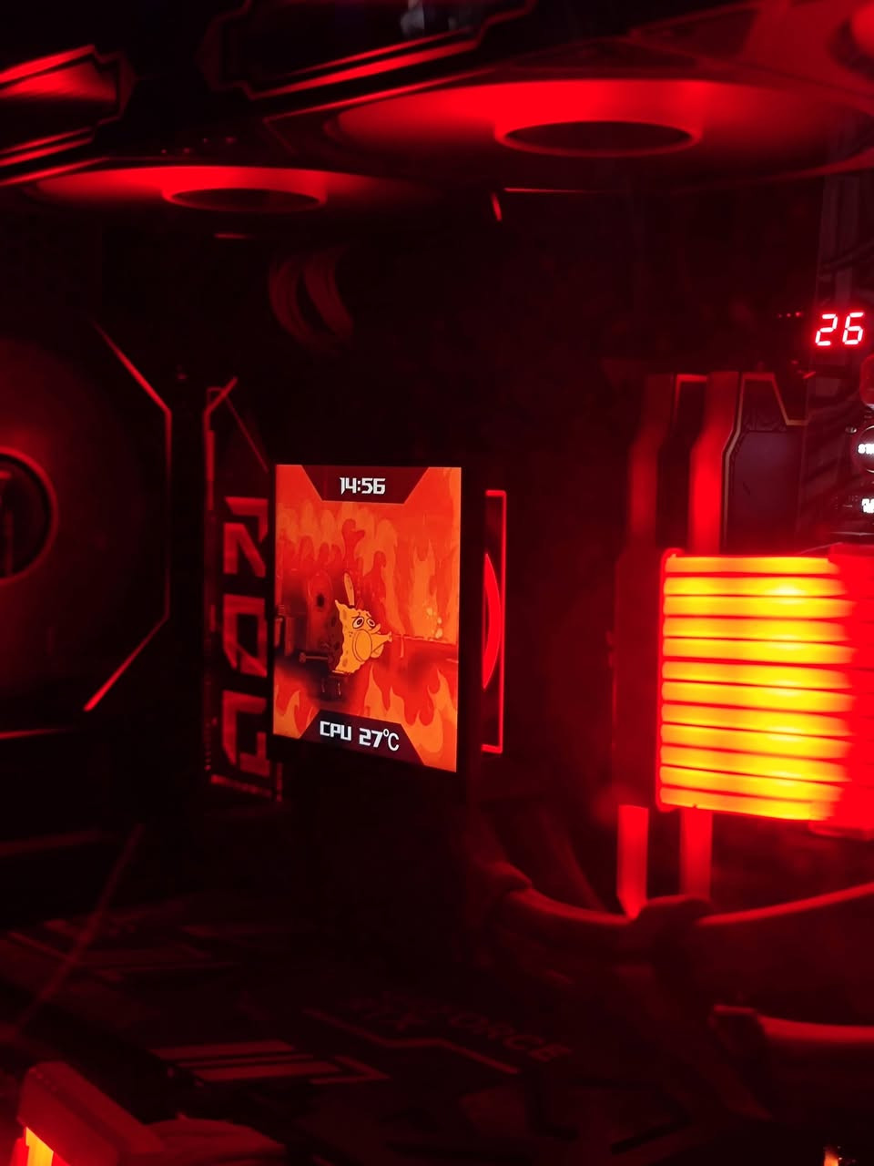 للبيع تجميعة مستعملة قليل
CPU: ULTRA 9 285K
GPU: 4070 SUPER 12GB
MOTHERBOARD: ROG MAXIMUS HERO Z890
RAM: LEXAR THOR GOLD 32 6000HZ
AIO: THERMALRIGHT HYPER VISION 360
PSW: THERMALRIGHT 1000W PLATINUM
CASE: LIAN LI 011 DYNAMIC EVO RGB
Storage lexer 1Tb + orico 2Tb + lexer 1Tb
FANS: 16 >> 6 ON THE AIO - 6 IN THE BACK OF THE
CASE - 1 REAR - 3 IN THE BOTTOM
السعر 4 ملايين و 100
الشاشة 
Samsung g7 odyssey 27 240hz 
السعر 600 
المكان بغداد 
واتساب ***********
سبب البيع محتاج فلوس لعلاج
رجاءا الموشراي لا يعلق
