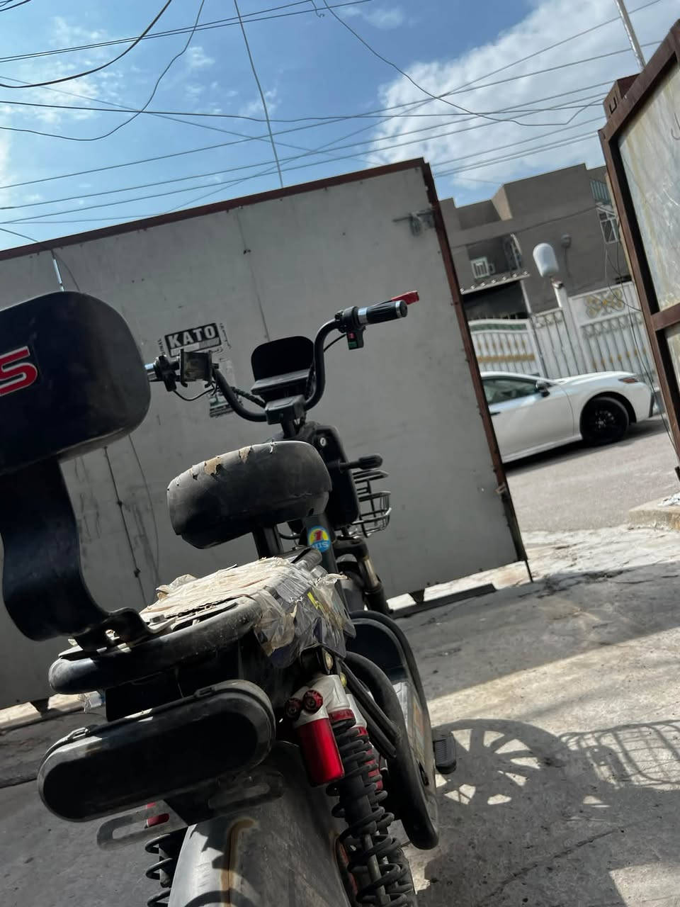 دراجة شحن • ٥ بطاريات • ١٢ فولت