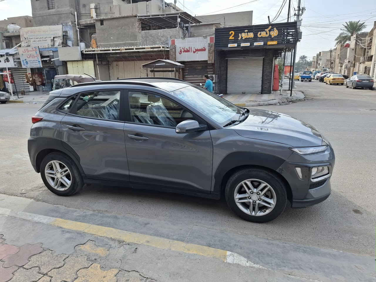 كونا 2021 لون اسمنتي مميز
مكينه 2000
كير At
بسمي رقم بغداد 
سونار مرفق بالمنشور
مكان السياره بغداد 
السعر 135 وبيه مجال 
***********
