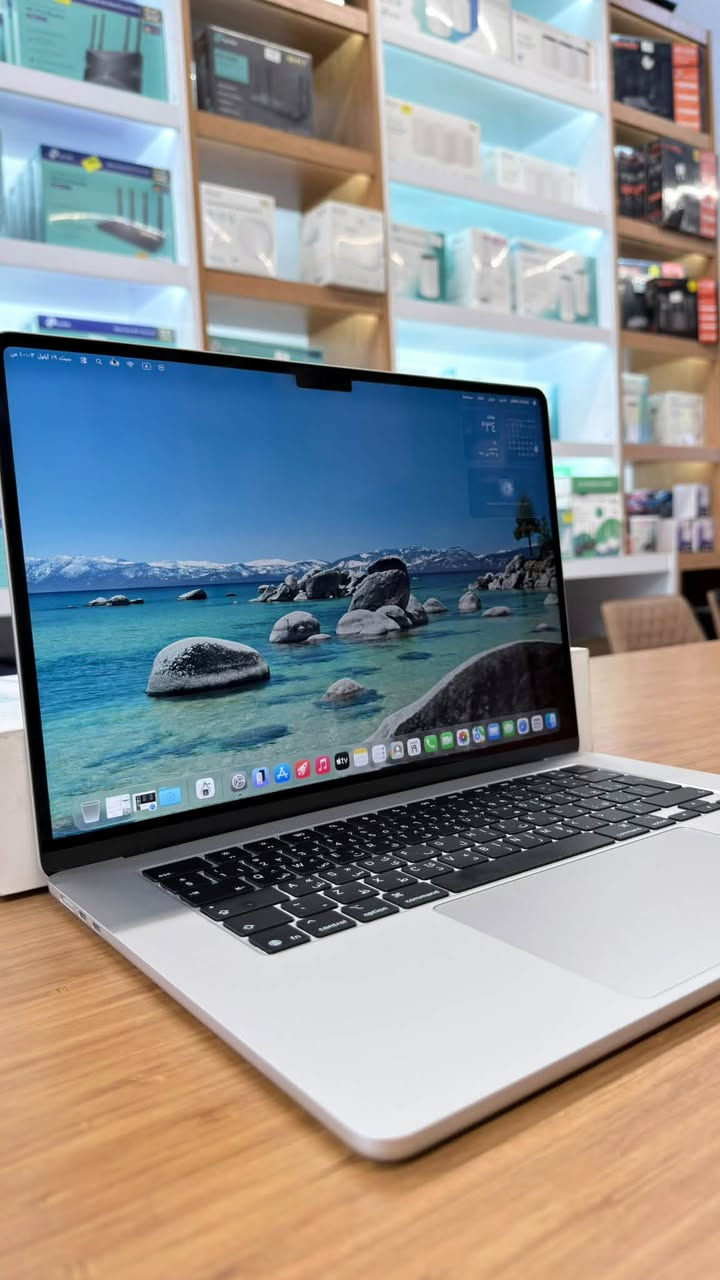 MacBook Air 2025 15”
M4
Ram 16
Hard 512
Clean 100%
Cycles 35
Battery 100%
شرق اوسط 
كامل ملحقات 
1,680,000
كربلاء - حي الحسين
***********
متوفر توصيل

نص مكتوب في الصور:
- سبت، ١٩ أيلول ١٠:٠٥ ص معلومات النظام ملف تعديل نافذة مساعدة معلومات الطُّراز: اسم الجهاز: D865266A78L1PDC0 bq40z651 رمز دفعة الحزمة: رمز دفعة PCB: إصدار البرنامج الثابت: 0b00 التحقق من الجهاز: Od17 التحقق من الخلية: معلومات الشحن: شحن البطارية أدنى من مستوى التحذير: تم الشحن كليًا: الشحن: حالة الشحن (%): معلومات السلامة: عدد الدورات: ۳۸ الحالة: عادي الحد الأقصى للقدرة: ۱۰۰٪ إعدادات طاقة النظام: تيار كهربي متردد: مؤقت إسبات النظام (بالدقائق): مؤقت إسبات القرص (بالدقائق): مؤقت إسبات شاشة العرض (بالدقائق): زر تشغيل الإسبَات: تنبيه على LAN: Hibernate Mode نمط الطاقة المتاحة: منح "تسهيل الوصول إلى الشبكة" الأولوية على "الإسبَات": طاقة الإضاءة: مؤقت إسبات النظام (بالدقائق): مؤقت إسبات القرص (بالدقائق): مؤقت إسبات شاشة العرض (بالدقائق): زر تشغيل الإسبَات: تنبيه على LAN: Hibernate Mode نمط الطاقة المتاحة: منح "تسهيل الوصول إلى الشبكة" الأولوية على "الإسبَات": خفض الإضاءة: تكوين الأجهزة: تم تركيب UPS: لا معلومات شاحن التيار المتردد: متصل: لا الشحن: لا أحداث الطاقة: الأحداث المجدولة التالية: appPID: ۳۸۹ النوع: تنبيه مجدول حسب: com.apple.alarm.user-invisible com.apple.calaccessd.travelEngine.periodicRefreshTimer الوقت: 10:07 19/09 :UserVisible appPID: ۸۸ النوع: تنبيه مجدول حسب: com.apple.alarm.user-invisible com.apple.osanalytics.hardhighengagementtimer الوقت: ٢٠:٥٤ ٢٠٢٦/٩/٢٠ معلومات MacBook Air مكونات الكمبيوتر ATA Bluetooth NVMExpress PCI SAS SATA SPI USB التخزين الشخصيات الذاكرة الصوت الطابعات البطاقة الكاميرا إنشاء الفرص إيثريت تندربولت/USB4 رسومات شاشات عرض قارئ البطاقات قناة الألياف واجهة SCSI المتوازية وحدة التحكم Apple Pay الشبكة المواقع جدار الحماية وحدات التخزين Wi-Fi SmartCards التنبيهات التطبيقات الخطوط السجلَات اللغة والمنطقة الملصقات الفطور أجزاء التفضيلات إطار العمل Rosetta برنامج الطابعة برنامج تم تعطيله تسهيلات الاستخدام خدمات المزامنة دعم Raw عميل تتم إدارته عناصر بدء التشغيل الملفات التعريفية حول MacBook Air ١٥ بوصة، M4، ٢٠٢٥ Mohammed MacBook Air الاسم Apple M4 الشريحة ۱٦ غ.ب. الذاكرة LG9D66YN02 الرقم التسلسلي الإصدار 26.6.2 macOS macOS Tahoe شاشات العرض شاشة ريتينا مضمنة إعدادات شاشة العرض... مساحة التخزين Macintosh HD متوفر ٤٦٣,٣ غ.ب. من ٤٩٤,٣٨ غ.ب. إعدادات مساحة التخزين... تقرير النظام... اتفاقية ترخيص البرنامج شهادة التنظيم توافق ENERGY STAR® - اتفاقية الترخيص 1983-2026 Apple Inc. © جميع الحقوق محفوظة. تسجيل الدخول باستخدام حساب Apple Wi-Bluetooh شبكة بطارية بحث معضلات الاستخدام لفية الشاشة Siri و Apple © طبخ المكتب وشريط الأيقونات شاشات العرض ربط القوائم شعارات صوت ركيز نة الشاشة خصوصية والأمان سمة الإصبع وكلمة السر مستخدمون والمجموعات سايبات الإنترنت Game Cent iCloud