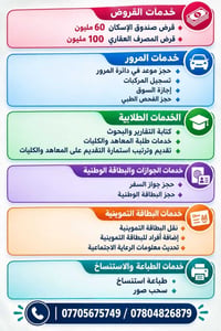 مكتبة الزبير • تقديمات إلكترونية • الزبير السوق العصري
