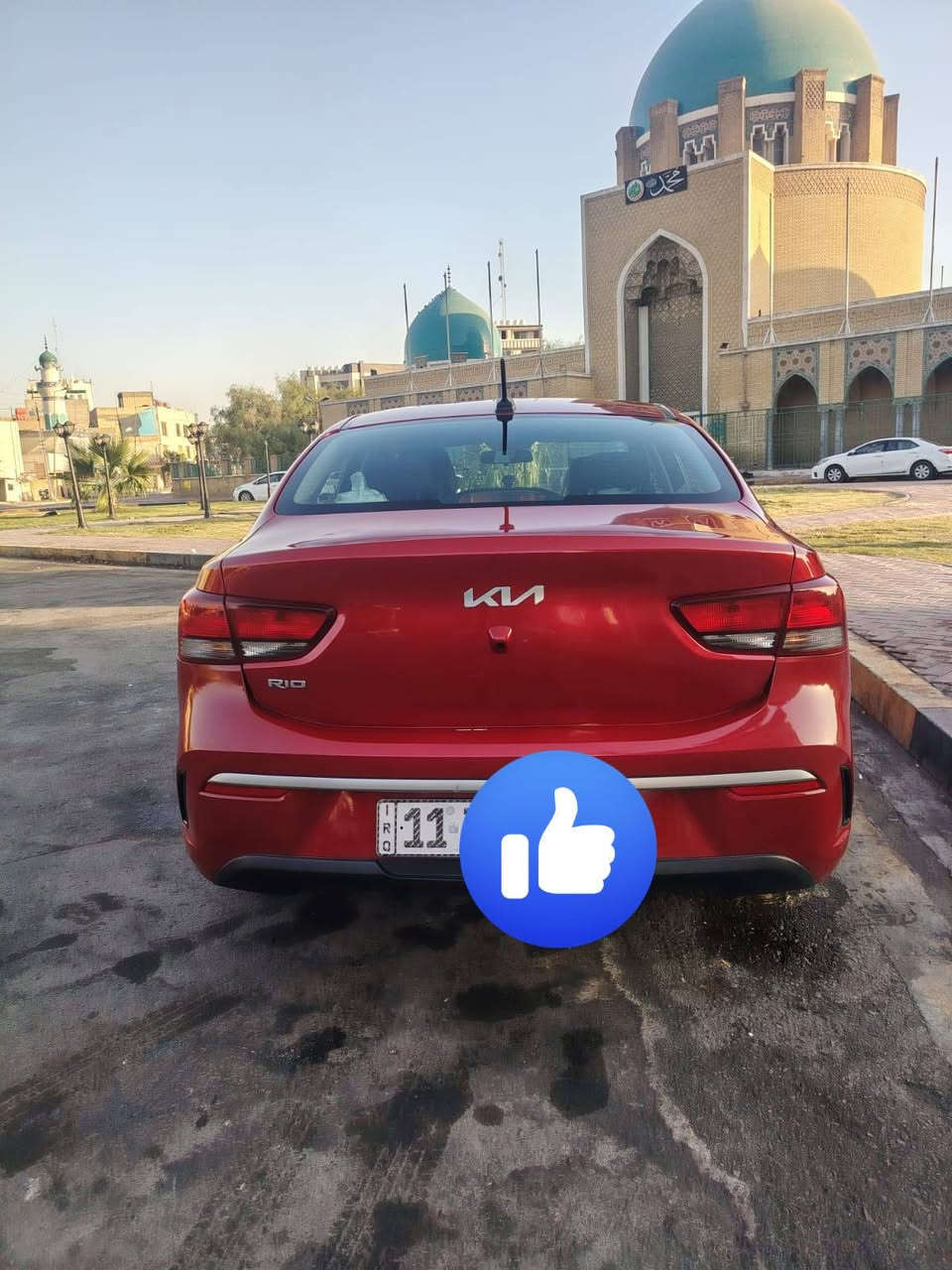 السلام عليكم كيا ريو 2023  ،  ماروني اللون ،  رقم بغداد ، ماشيه ٢٧ وقابل للزيادة  ، حادثها بنيد وجنطة بدون دواخل 
العنوان   :  بغداد _ الاعظمية 
الاتصال  :  ***********
