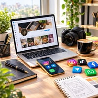 إدارة بيجات • تصميم منشورات • زيادة تفاعل