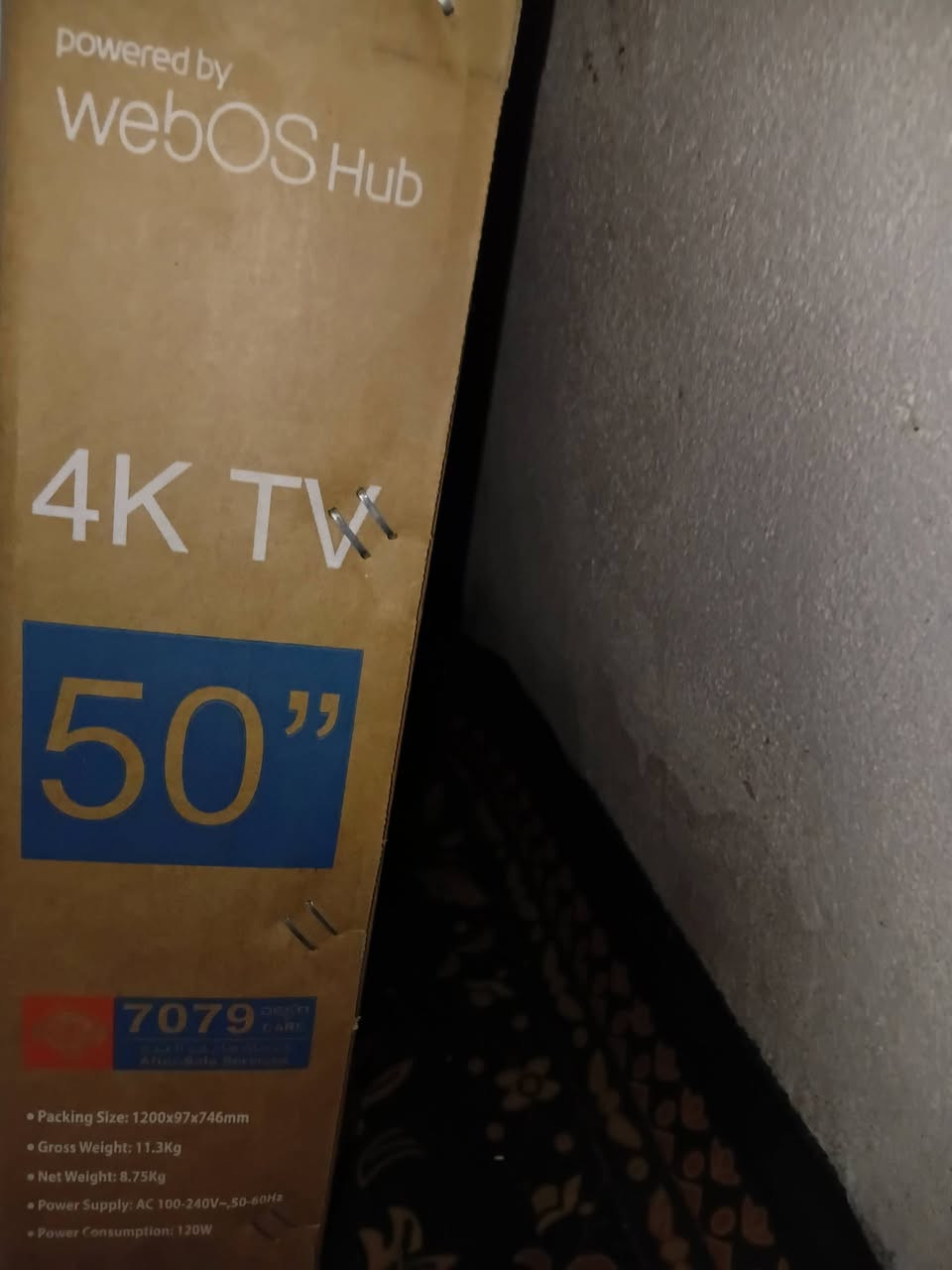 بلازمه حجم 50 انترنيت سمارت   نوعيه زينه  ما مفتوحه من الكارتون فور كي  بيه ضمان من الشركه   خابرني و تدلل ***********
