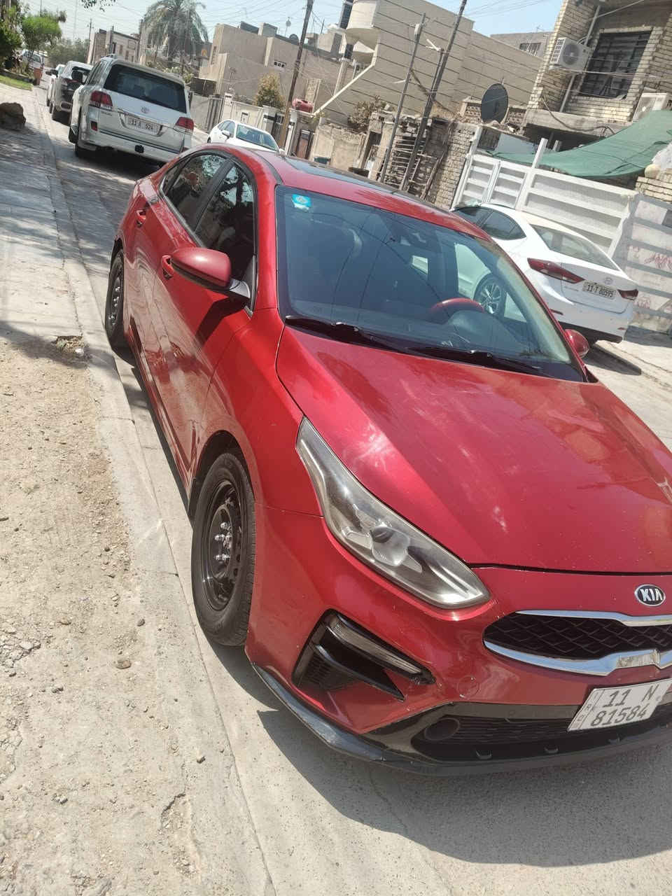 السلام عليكم
كيا فورتي 2019
فئه S
مكينه 2000 دوش 
وارد امريكي حادث جاملغ و بنيد لغد و الشاصي مكفولات 
السعر  120 و بيه مجال 
الاتصال ***********

