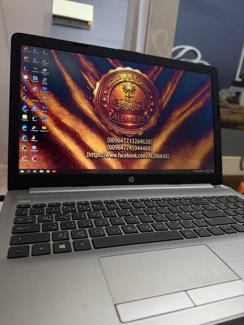 💻 لابتوب HP للبيع بسعر مناسب جداً (225 ألف قفل)
لابتوب HP بمواصفات ممتازة وسريعة جداً بفضل هارد الـ SSD ومعالج Ryzen 5، ممتاز جداً للدراسة الهندسية (AutoCAD 2D / MATLAB)، البرمجة، أعمال المكتب، والتصفح السريع.
⚙️ المواصفات الفنية:
• المعالج: AMD Ryzen 5 3500U
• الذاكرة (RAM): 8GB DDR4 (مع إمكانية الترقية، يحتوي على منفذ فارغ)
• التخزين: 256GB SSD (إقلاع وتشغيل سريع جداً)
• كارت الشاشة: AMD Radeon Vega 8 (بسعة 2GB مخصص + 3GB شير، المجموع 5GB)
⚠️ الحالة والأمانة:
• الجهاز أداءه ممتاز 100% وبدون أي مشاكل تقنية.
• توجد خدوش أثر استخدام ولثم خفيف بالطرف الموضح بالصور، ولا يؤثر على الشاشة أو الأداء إطلاقاً (وتم تنزيل السعر لأجله).
💰 السعر: 225,000 دينار عراقي (السعر قفل)
📍 المكان: بغداد - الشعب
🚚 التوصيل: متوفر توصيل داخل بغداد
📲 للطلب أو الاستفسار (واتساب / اتصال):
*********** بغداد, العراق

نص مكتوب في الصور:
- [009647713264628]
- [009647745944468]
- [https://www.facebook.com/ALDIRAJIX]