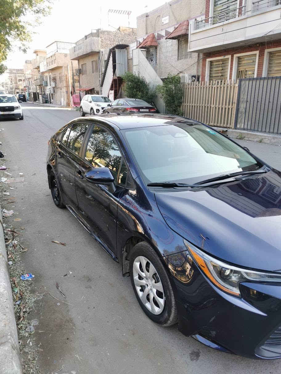 السلام عليكم
كورلا موديل ٢٠٢٣
فئة le
 بانزين
نص مواصفات
ماشيه 12500 مايل 
مكينه ٢٠٠٠
سويج 
بدون ايرباك
لون نيلي
جك +سبير
توقف تلقائي
رادار امامي
فول تحكم ستيرن
بجم كبس
حادث امريكا السياره تبديل قبق الصندوق
وصبغ شي بسيط بالجاملغ الايسر اثر رصعه
السعر 140$ ورقه وبيها مجال
العنوان الطوبجي شارع السوك
*********** ضرغام بغداد, العراق
