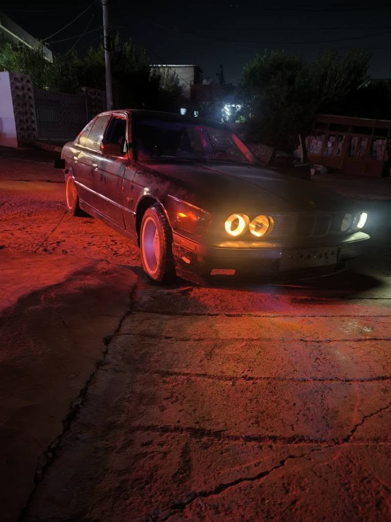 بي ام دبليو ٥٢٠ • موديل ١٩٩٢ • گير عادي