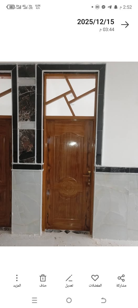 نجارة حسب الطلب • أبواب درجة أولى