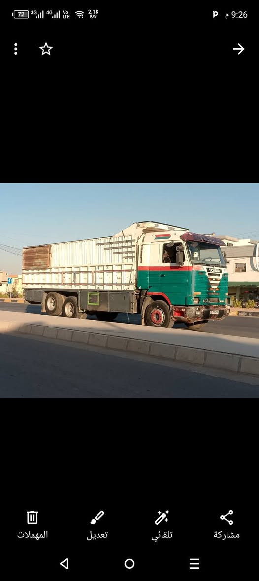 سكانيه للبيع 143 مثتده قاطره مقطور***********
