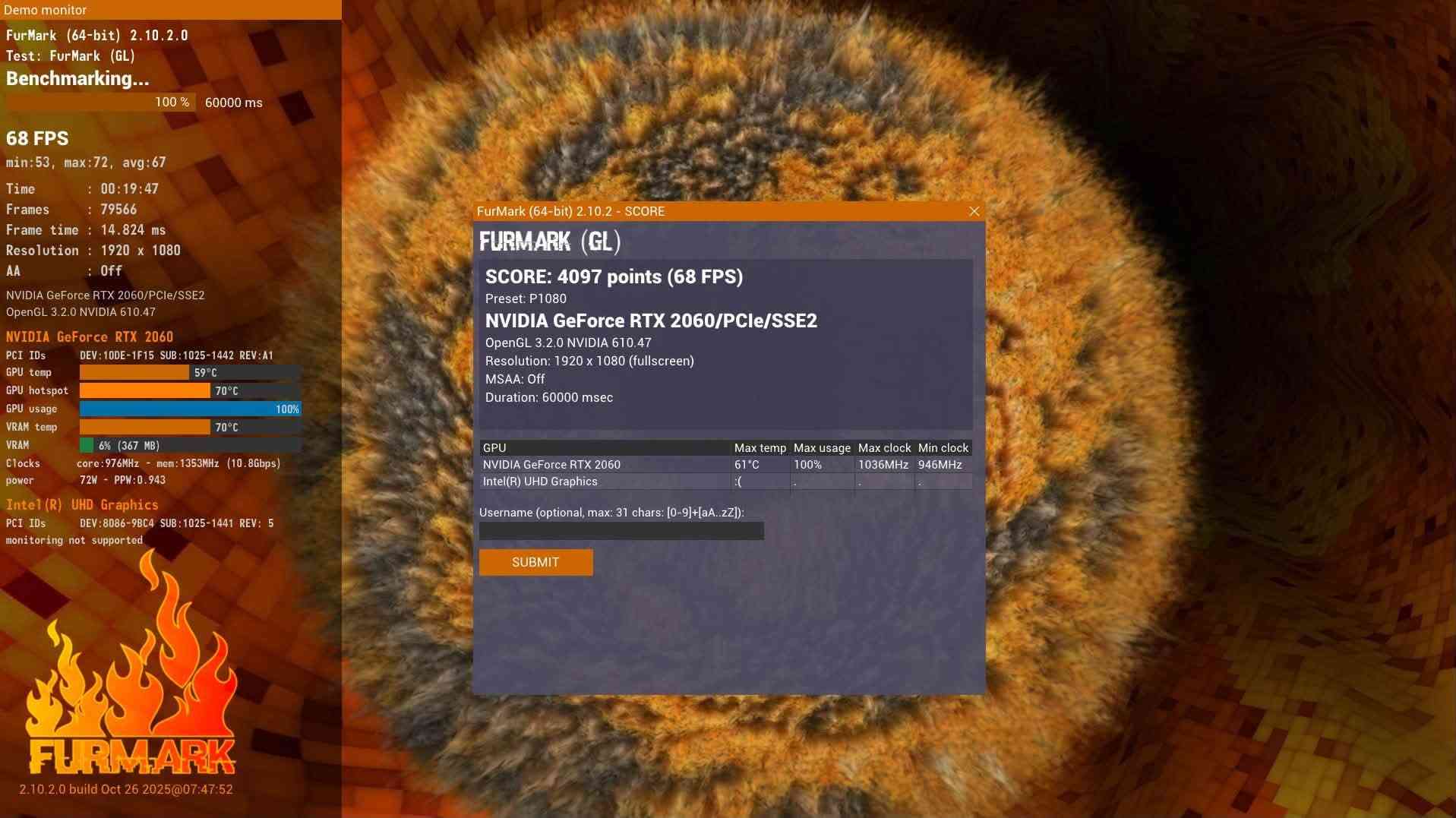 بريداتور PH315 • i7-10750H • RTX 2060 6GB