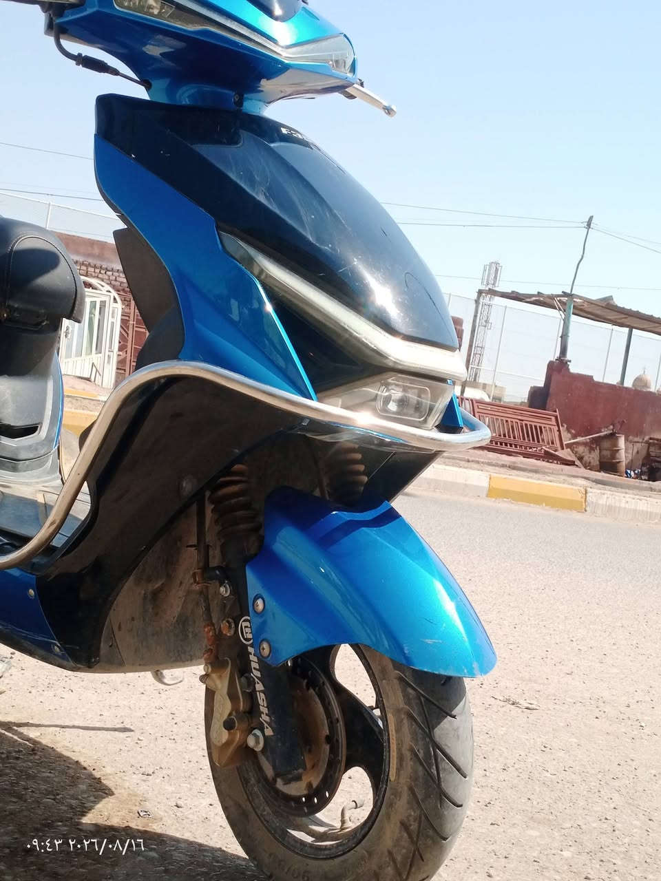 دراجه للبيع مكينته مفتوحه المكينه ناعمه وتخبل الشلعه مالته قويه السعر 500 وبيه مجال لطيبين 
المكان قضاء النصر  الي يريد يتواصل
رقم الهاتف ***********
