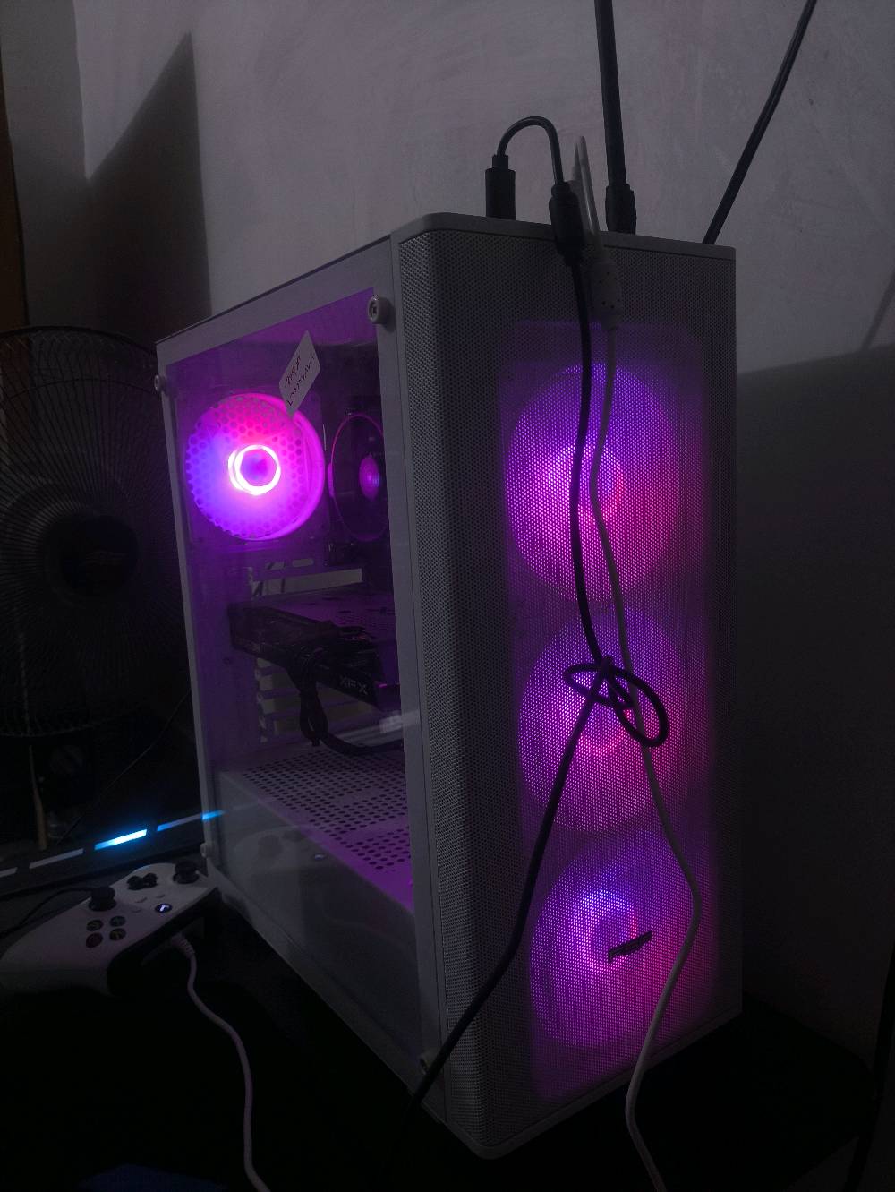 RX 6600 XT • رايزن 5 5500 • شاشة 24 165هرتز