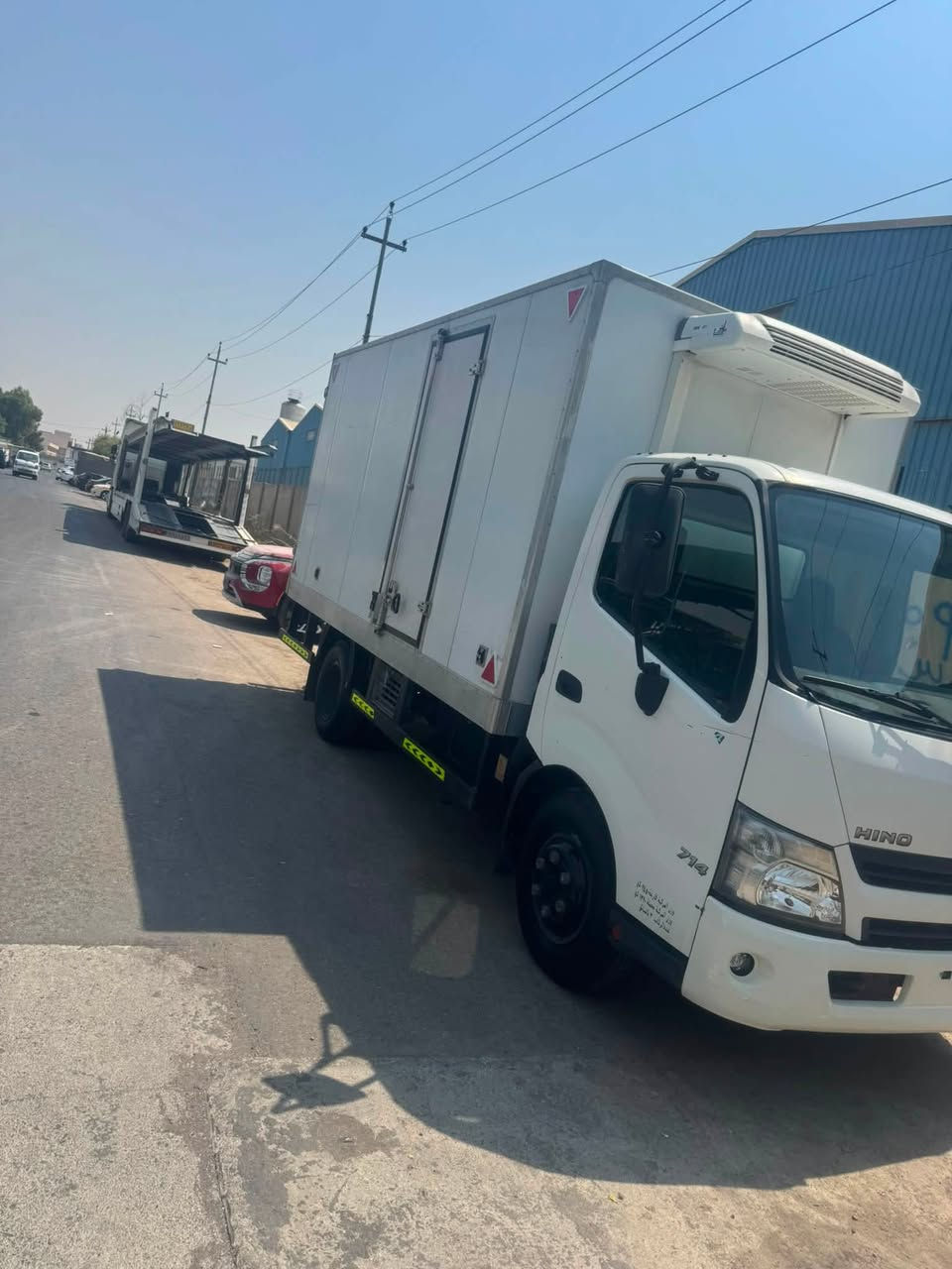هينو  براد 
موديل  2019
تول  4.5
مكفول 
جيهاز   تيرموكينگ
***********
