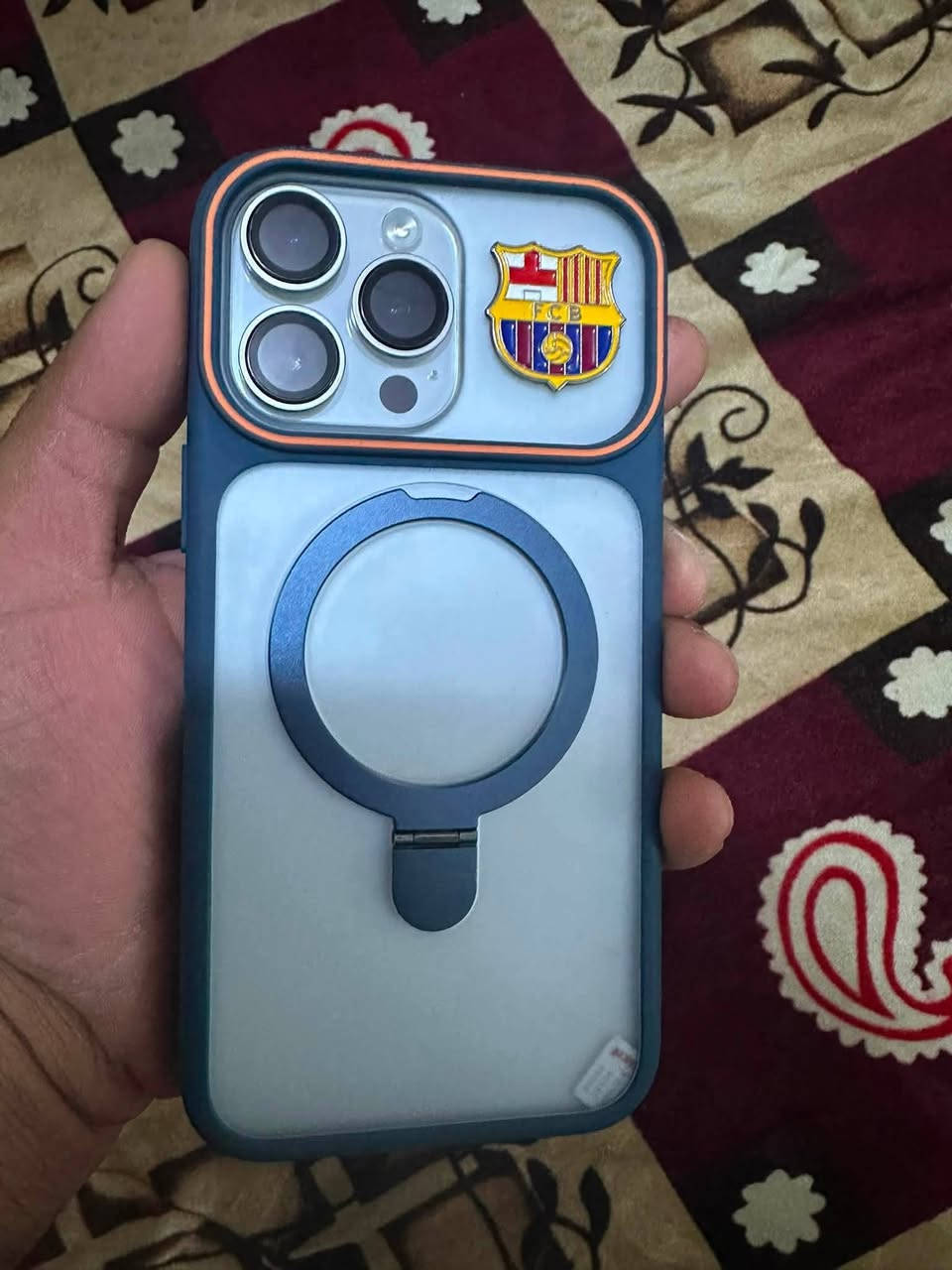 آيفون ١٤ برو ماكس • بطارية ٧٧٪ • مع ملحقات