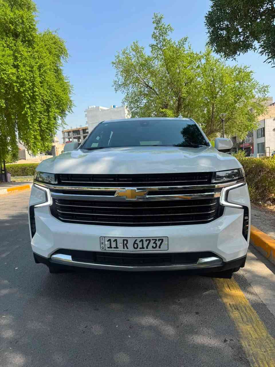 سلام عليكم
تاهو 2021
LT
بصمه تشغيل عن بعد
كشنات جلد كهرباء 
جنطه كهرباء 
شاشه جبيره 
كامره 360
كشن منفصل 
وباقي مواصفات معروفا 
ماشيه 120ميل 
وارد امريكي حادث جاملغ مبدل نفس الون 
السياره بدون صبغ بدون ايرباك 
عنوان بغداد البياع 
***********
سعرها 365وبيها مجال
