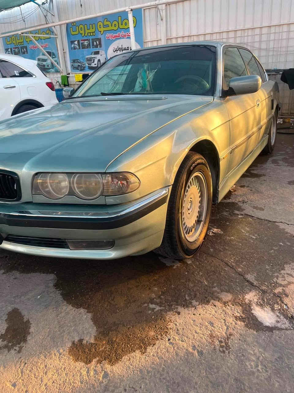 السلام عليكم BMW 730i

موديل 99 بالسنويه محدث 2000

رقم بغداد شرط المداور   مكينه 30 جديده 

جاهزه من كلشي

مصبوغه عام للجماليه

دايمنو جديده مال 12 سلندر

ويل مال 750

كهربائيات شغاله

جنطه شفط 

باتري جديد

دايفروم جديد

راديتر جديد

واتربم جديد

كامره خلفية دواره 

حداديه جديده 

تبريد شغال  بس نقص غاز قليل  ورريشه خلفية مال دعامية

تايرات جديدات 

مكان السياره ديوانية

الاستفسار/***********
