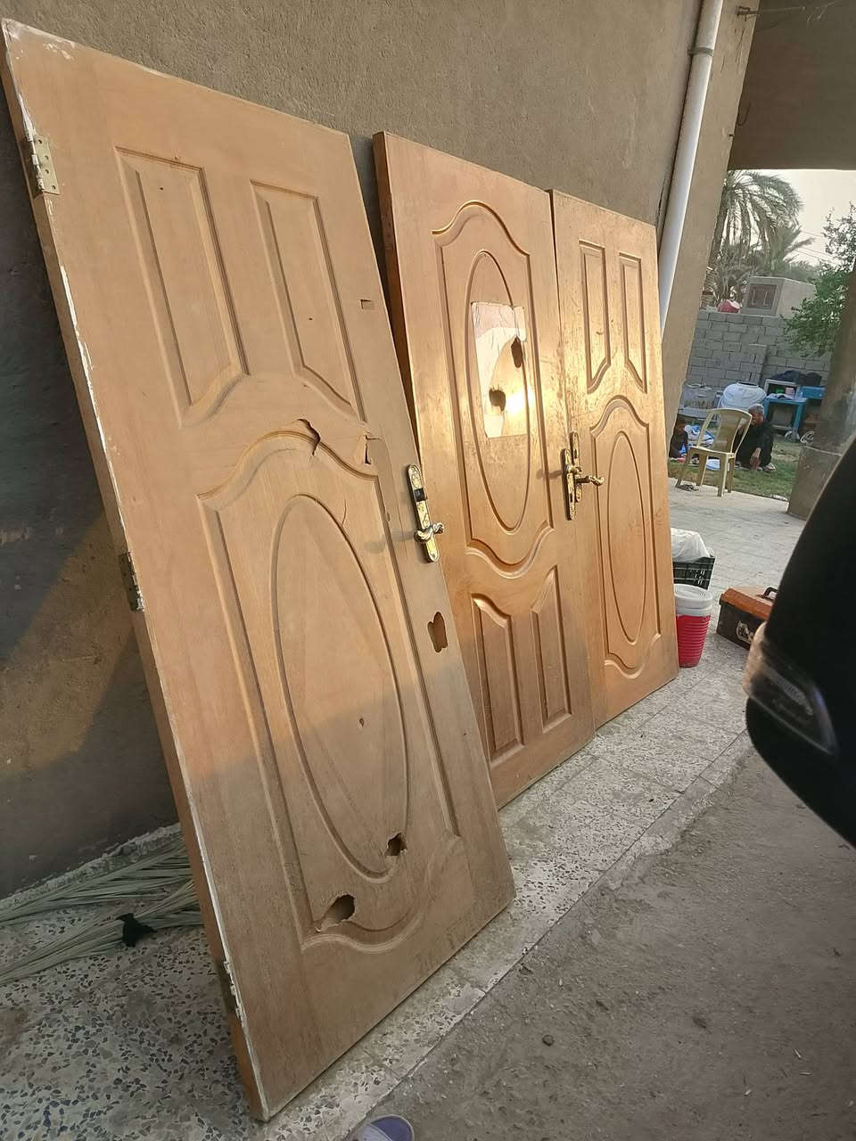 ٤ بيبان خشب • ٤ بيبان ألمنيوم • قرب جامعة بابل