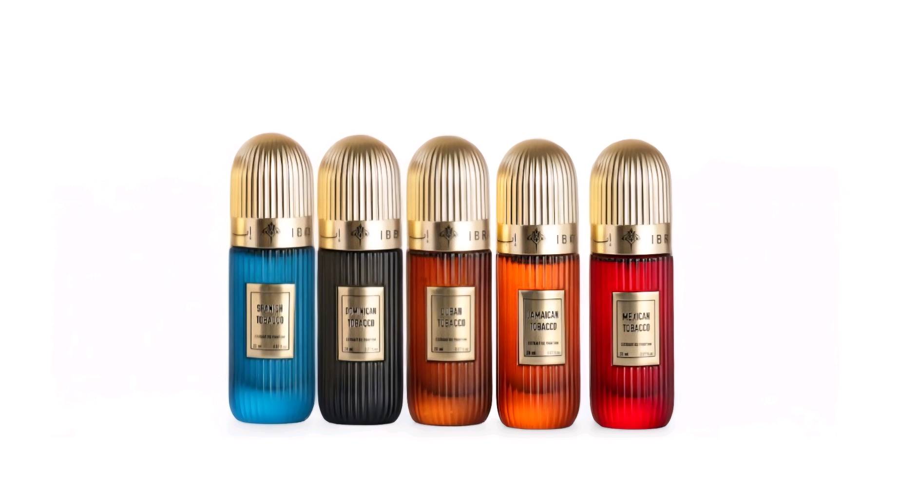 كارتون عطور توباكو متكون من ٥ ايتمات مشكل عدد ٤٥ قطعة سعر الكارتون ٢٥٠ الف بس