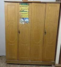 كنتور • خشب كويتي • ٤ أبواب