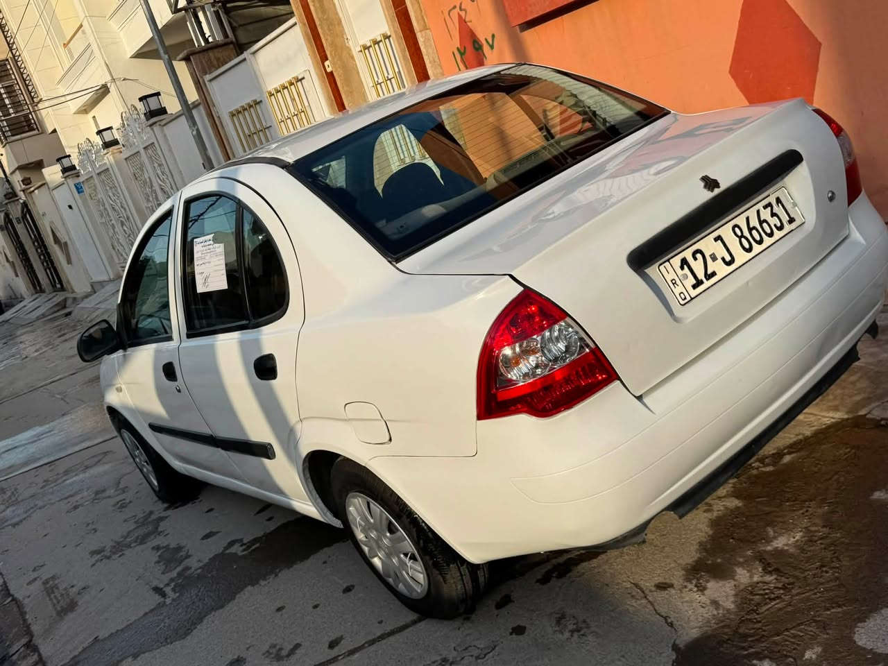 طيبة للبيع رقم نينوى نكليزي موديل ١٨ صبغ حزام تحويل ***********
