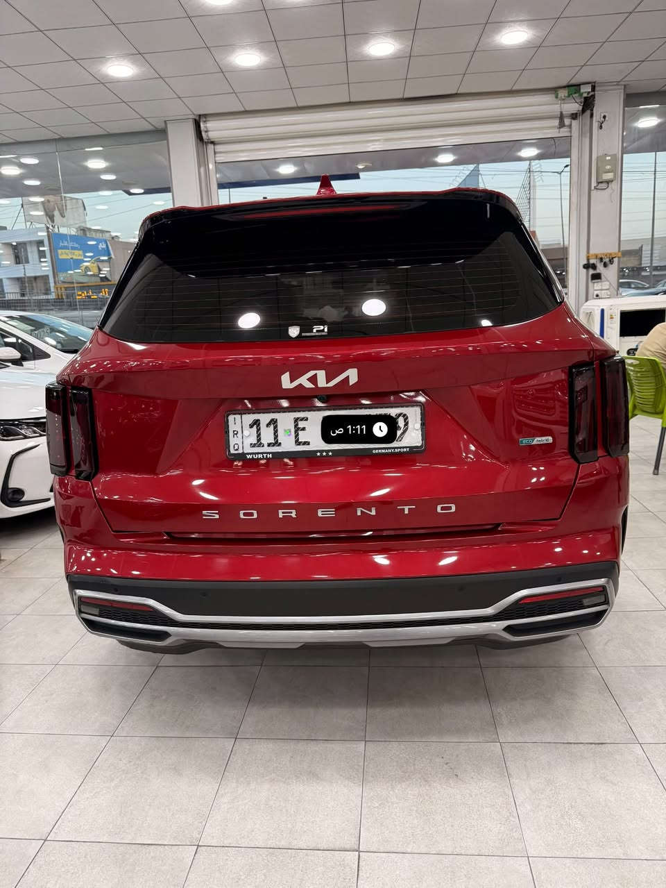 VIP � للبيع | كيا سورينتو 2022

🔴 موديل 2022 – لون أحمر
⚡ محرك 1600 تيربو + هايبرد
🔝 فول مواصفات VIP
🎮 تحكم من الريموت: تقديم وترجيع السيارة
🚪 باب جنطة كهربائي
❄️ تبريد
📸 كاميرات وحساسات
🔑 دخول وتشغيل بصمة
🛋️ داخلية فخمة
🛞 جنوط ألمنيوم
💺 7 ركاب

🛠️ الحالة:
السيارة نظيفة، بيها بارد خفيف،باب الجنطة بيه رصعتين بالبنيد.كما موضح بصور 
📞 للاستفسار:تصل ع رقم فقط ***********

💰 السعر: [225 ]ورقه بي مجال لشراي
