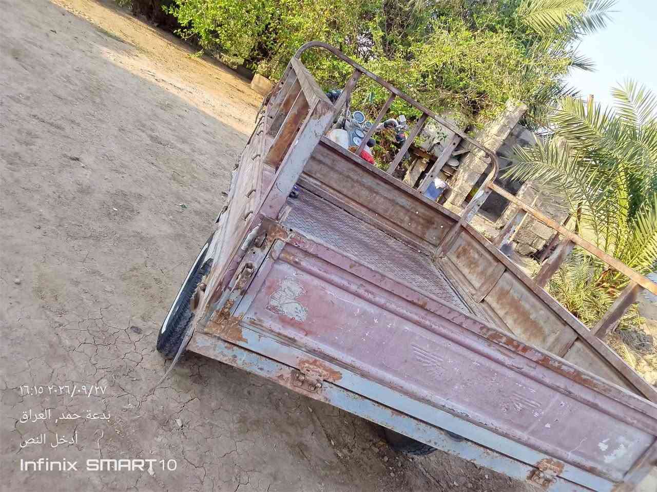 دالسلام عليكم ستوته للبيع ام تيار موديل 12 اوراق  اصولي مكينه بلاديه ستوته نضيفه محرك نضيفه تشتغل هندر ضفيره موجوده  شاصي مكفول من لحيم وفطر عوزه دينمه وتشتغل سلف تايرات نضاف شاصي نضيف مكاني واسط الصويره الاستفسار  ***********. السعر 600 وبي مجال لشراي

نص مكتوب في الصور:
- ١٦:١٣ ٢٠٢٦/٠٩/٢٧
- بدعة حمد, العراق
- أدخل النص
- Infinix SMART 10
- 16:15 2026/09/27
- ١٦:١٦ ٢٠٢٦/٠٩/٢٧ بدعة حمد, العراق أدخل النص Infinix SMART 10
- ١٦:٢٠ ٢٠٢٦/٠٩/٢٧
- ١٦:١٥ ٢٠٢٦/٠٩/٢٧
- ١٦:٢١ ٢٠٢٦/٠٩/٢٧