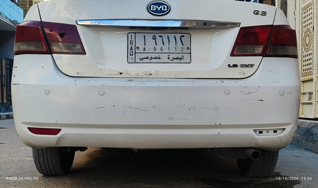 بي واي دي G3 • مكينتها كورلا ٢٠٠٨ • بصرة خصوصي