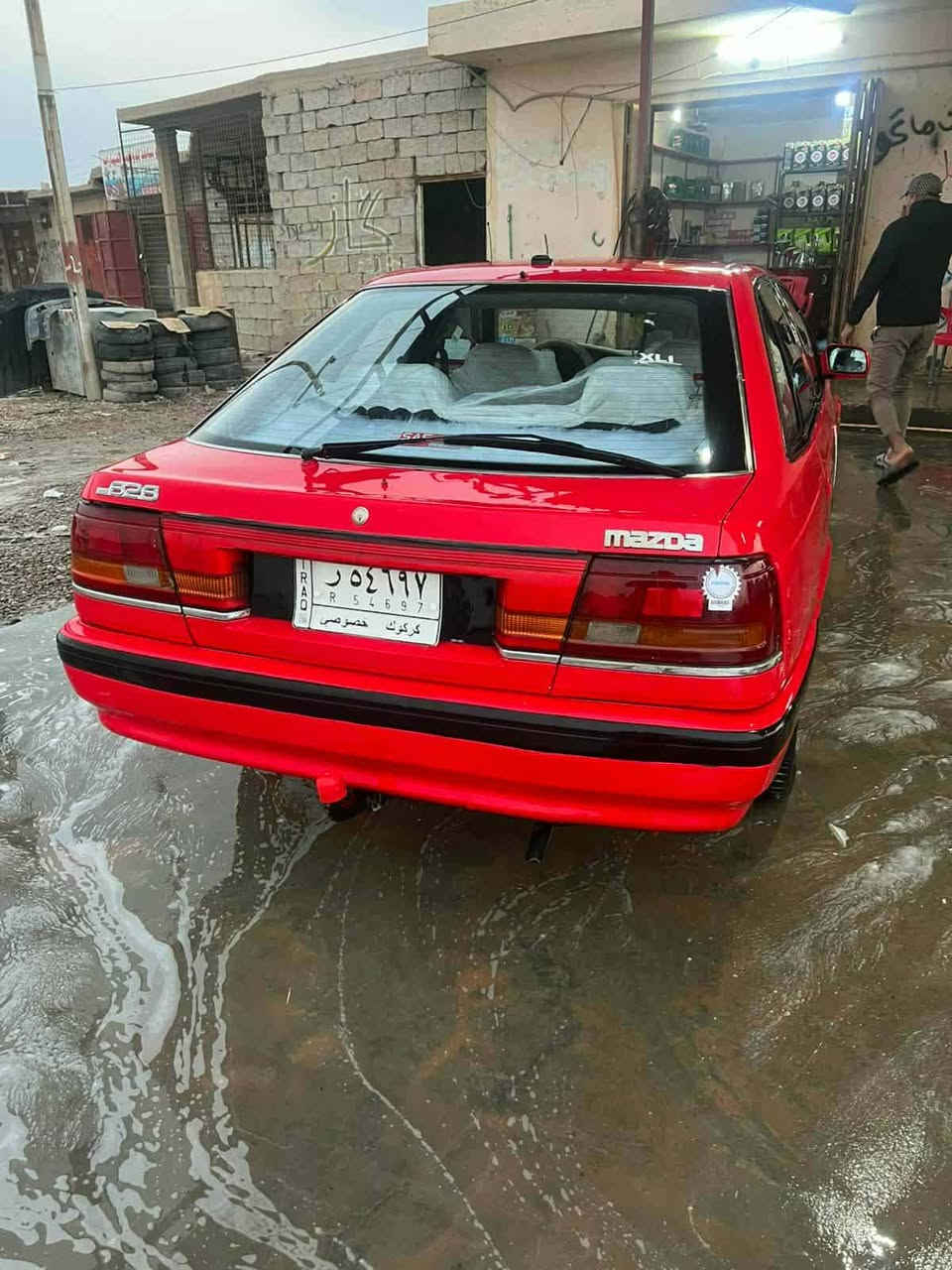 سلام عليكم سياره مازده البيع موديل 90 رقم كركوك مشرروع سونيه بعدها ما نافذه سعر 30 (***********
