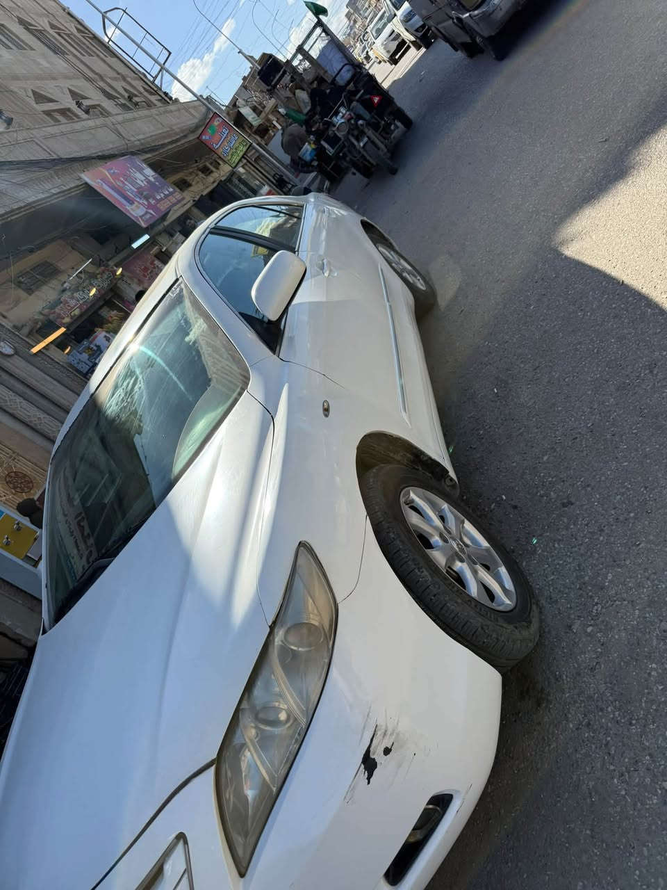كامري ٢٠٠٨ صبغ عام شرط بدون دواخل شرط الكير المحرك بي اثر تبخير تواير جدد خلفي وامامي فول مواصفات فتحت سقف محرك ٢٤٠٠ اربع سلندر السعر ٨٢ وبي مجال للطيبين 
المكان الموصل جانب اليمن غرب جامع اليقضه
رقم الهاتف 
***********كورك 
***********اسيا

