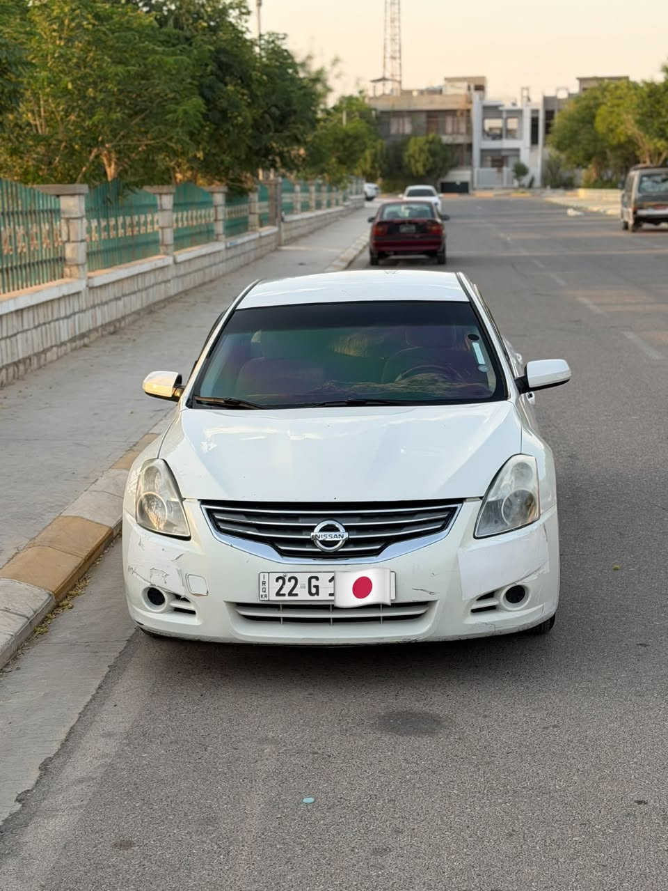 نيسان التيما 2008محدث12
رقم اربيل وبسمي سنويه جديده لل31 تحويل مباشر 
تخم تاير 
صدر خلفي اماني جديد 
مكينه وكير جديد 
تبريد تتفئه كله شغال 
كهربائية كلها شغاله 
3قطع صبغ 
السعر 75$وبيها مجال 
مكاني كلار 
***********
