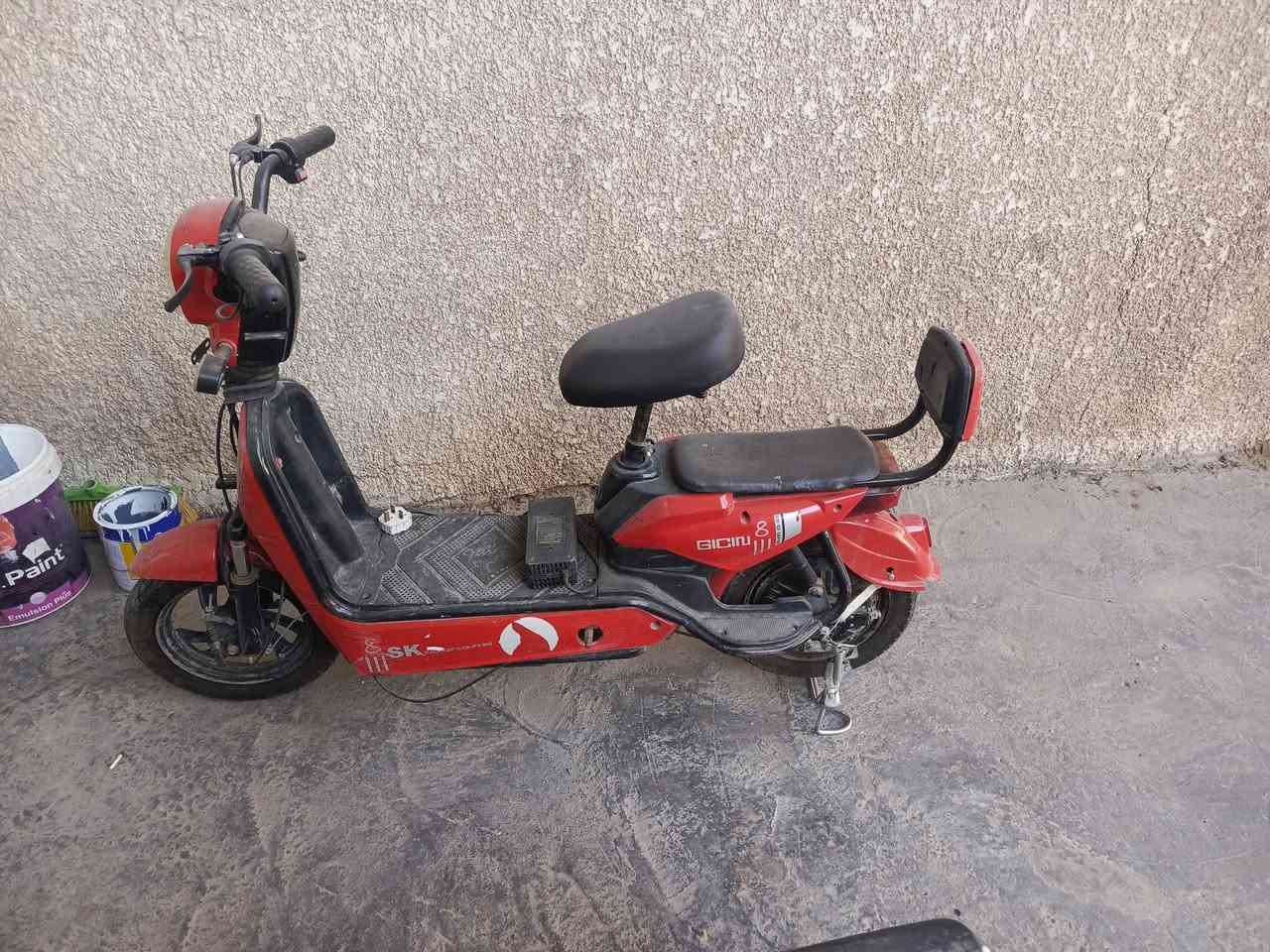 بايسكل شحن • بطاريات عاطلة • حجم ١٤