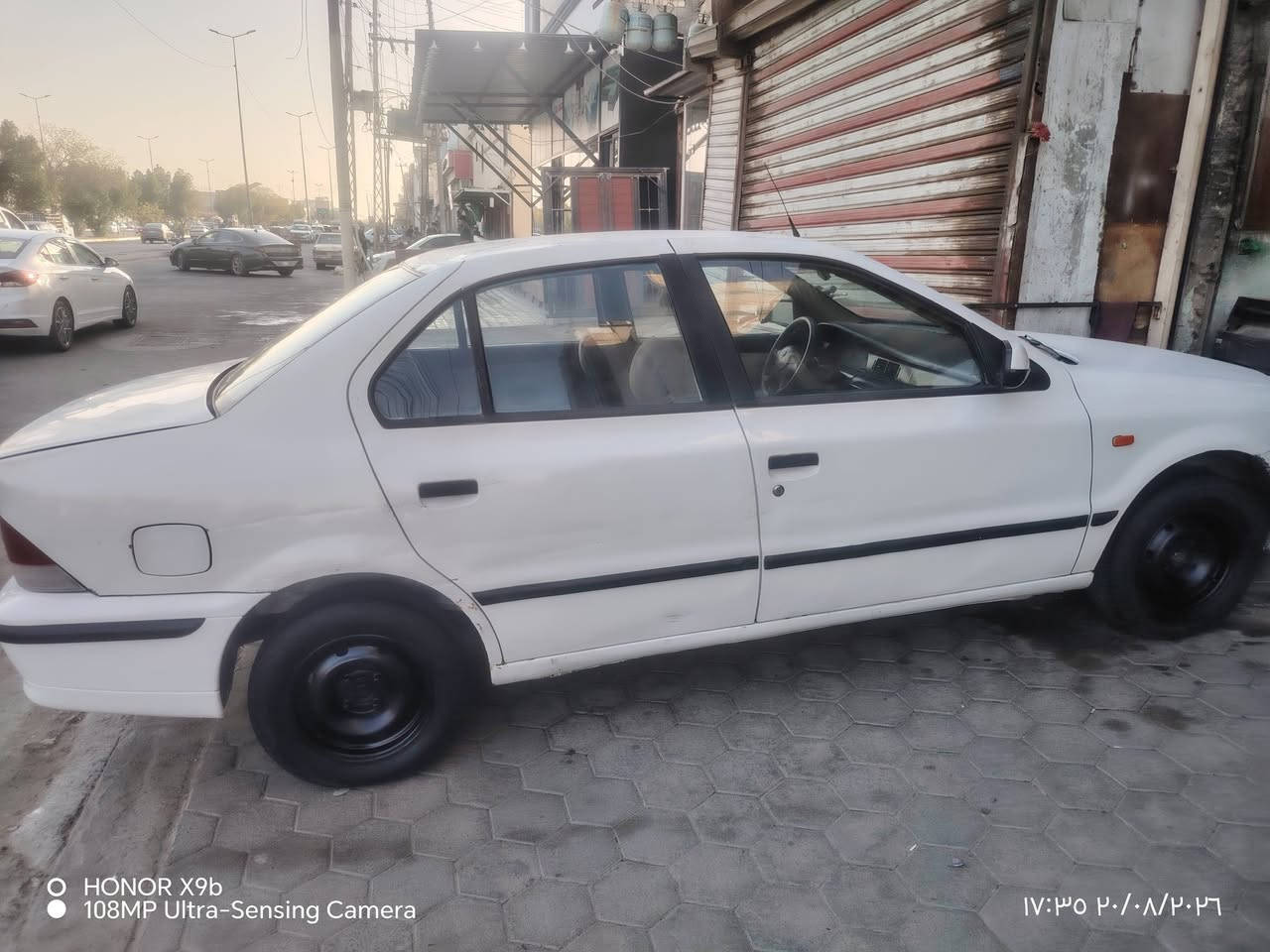سلام عليكم سمند مديل 9 رقم نجف 
السياره مكفوله من الضربه ولصبغ  بيه بس بنيد مبدل اثر طخه  
تبريد شغال  رقم نجف 
سعر 33او بيها مجال رقم ***********
