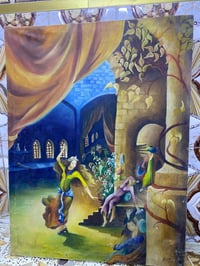 لوحتين • رباعيات عمر الخيام • ١٠٣×٧٠سم