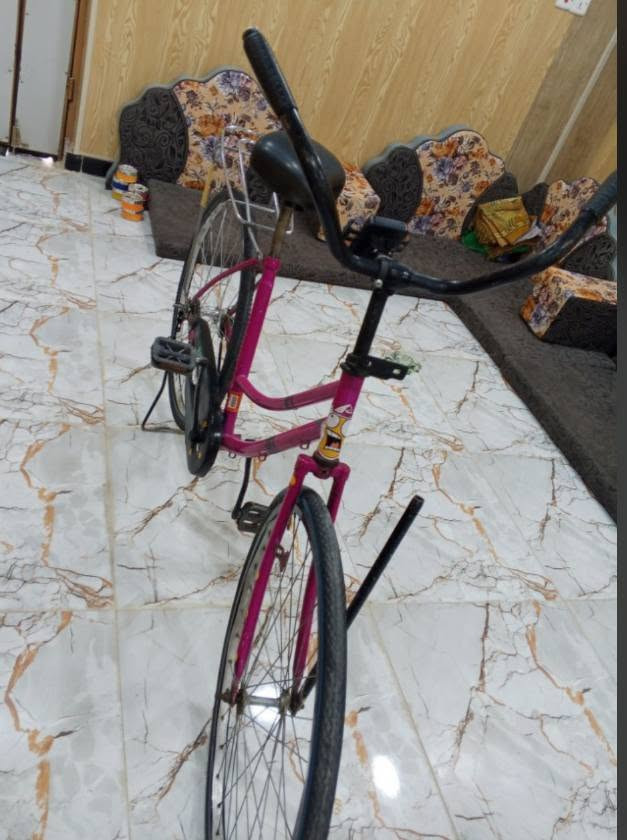 السلام عليكم شباب بيسكل للبيع ما بي شي شغال حجم26 ما مصبوغ ومو تجاري اصلي⛑️ سعرية مناسب⛑️ للتواصل ***********
