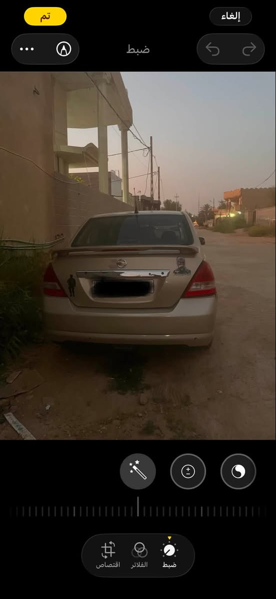 السلام عليكم نيسان فيرسا موديل ٢٠٠٨ للبيع حادثه جاملغات وبنيد وصبغ حزام اثر جراد
رقمها انكليزي بغداد مكان السياره كوت سعره ٦٠ وبيها مجال للاستفسار 

 ‪***********

 ‏‪***********‬‏
