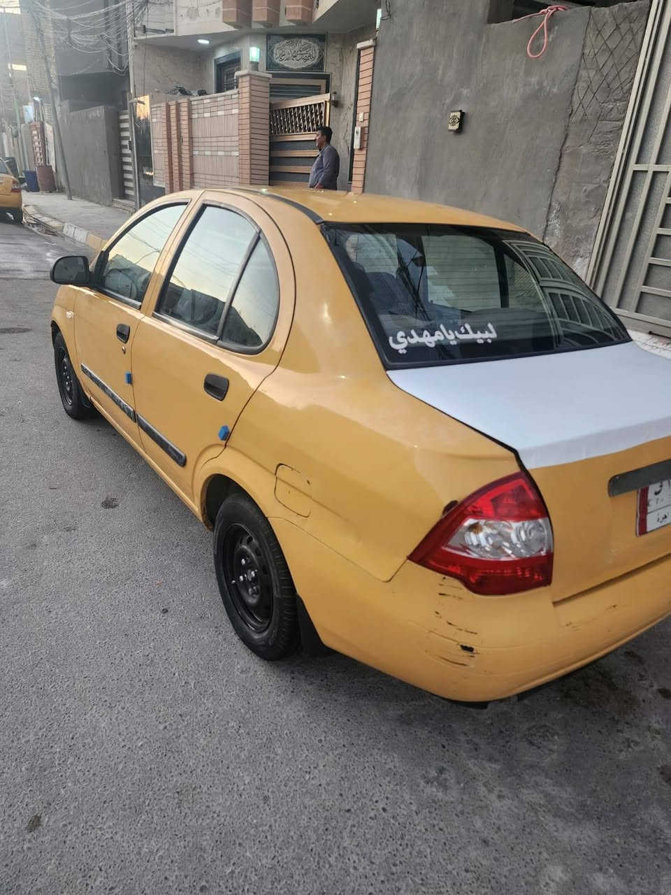 سلام عليكم 
طيبه 2015
رقم بغداد ألماني مصفرة هيئه وغرامات تحويل مباشر سيارة جاهزة كير ومكينه حداديه تخم تاير شواصي بلاديه سيارة بدون ضربه 
سعر 33 مكان سيارة كربلا للاتصال ***********
