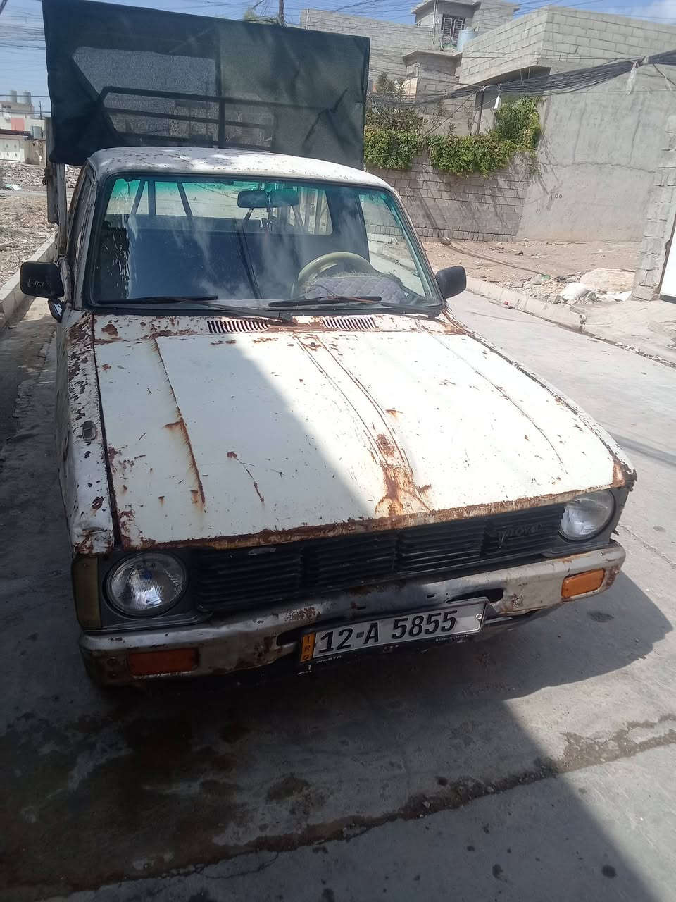 للبيع بيكم 1980
الشاصي شرط 
مكينة شرط لاتبخر ولا تنقص
كير على 2 يفلت 

شرط التحويل 
الرقم انكليزي 
كربون الكتروني 
السعر 26 
رقم الموبايل *********** 
مكاني الموصل رجم حديد
