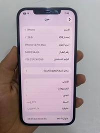 آيفون ١٢ برو ماكس • ٢٥٦ • ظهر مكسور