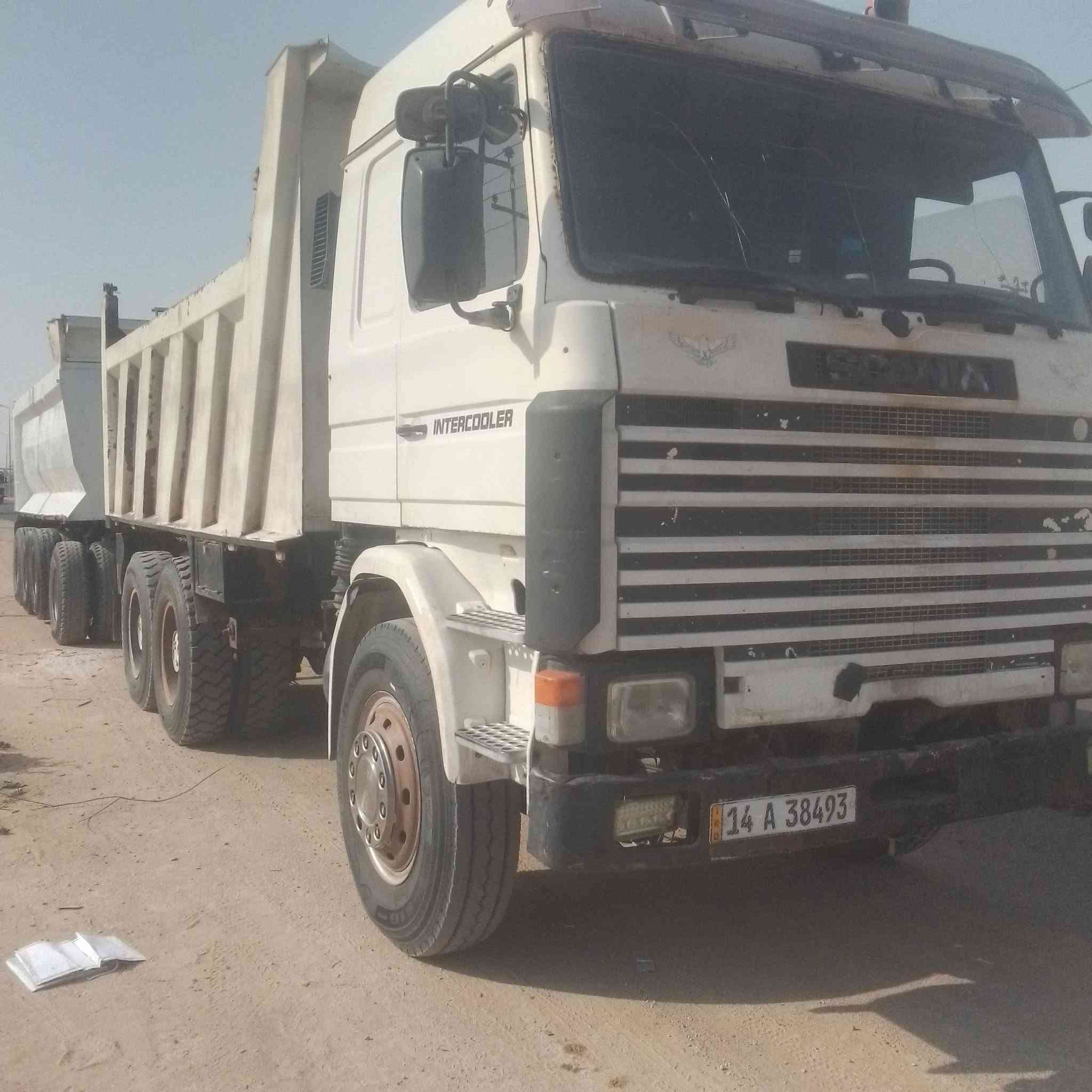 اسكانيا ١٤٣ • رقم إنكليزي • مكينه نضيفه