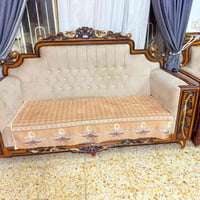 كنب • خشب زان • قليل الاستعمال