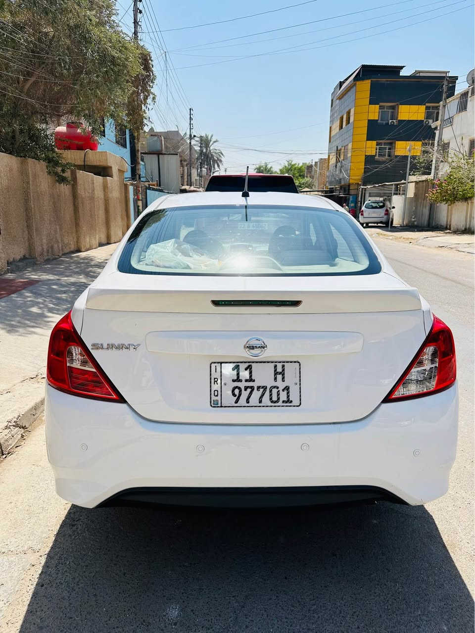 نيسان صني هندي 2019 للبيع
ماشية 105.000 قابل للزياده 

بليتة زركة
مواصفات عادية
كير + مكينة + صدر مكفول
مبدل باب السايق
بارد ومكحل مكانين
السعر: 10.000$ ( شدة) بيها مجال بسيط 
مكان سيارة بغداد البياع 
*********** بغداد, العراق
