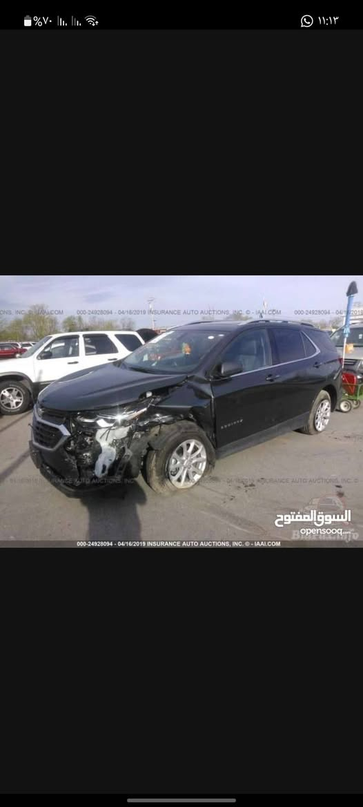 السلام عليكم
اكوينكس 2018 LT كامل مواصفات بنو راما وارد امريكا حادث جاملغ جهت السائق سياره حره رقم بصره الجديد بأسمي تحويل ثاني يوم سعر 130 وبيها مجال للأستفسار الاتصال على الرقم *********** وتساب
