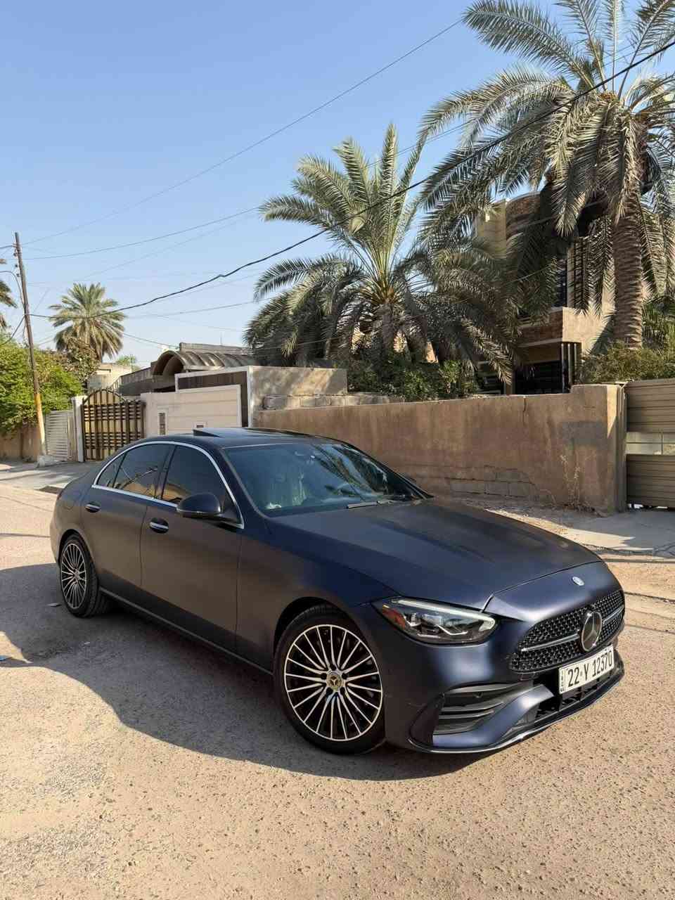 🔥 للبيع مرسيدس C300 AMG   🔥
موديل (2022)

🚘 Mercedes-Benz C300 – AMG 
✨ لون نيلي مميز و مغلف PPF طافي وفخم
📍 واردة أمريكي – أربيل
🔢 مرقمة أربيل باسمي
🛣️ العداد: 70.000 Km فقط

💎 المواصفات:
• AMG Black Edition / AMG Body Kit
• كاميرات 360°
• نظام صوت Burmester الفاخر 🎵
• فتحة سقف 
• إضاءة داخلية Ambient Lighting
• شاشة ونظام MBUX
• مقاعد كهربائية وذاكرة
• Keyless Entry / تشغيل بصمة
• Apple CarPlay & Android Auto
• حساسات أمامية وخلفية
• مثبت سرعة
• Blind Spot Assist
• Lane Assist
• أنظمة أمان ومساعدة السائق
. الإيربكات راجعة وكالة ✅
• السيارة حادث خشم البنيد وشبر جاملغ وقطعتين كلير من أمريكا
. سيرفس كامل ودوري يم شركة الماسة 
• نظافة  100‎%‎  وحالة سيارة ممتازة
• ⁠ دينار متصرف عليها كاملة من كل نواحي
• ⁠ السيارة احلة من صور ✅
السيارة لأهل الذوق… (والفحص على المشتري )
للاتصال :- ***********

نص مكتوب في الصور:
- 16 2:08 5 / 12 1:1 bid.cars
- 16 2:08 1 / 12 1:1 bid.cars