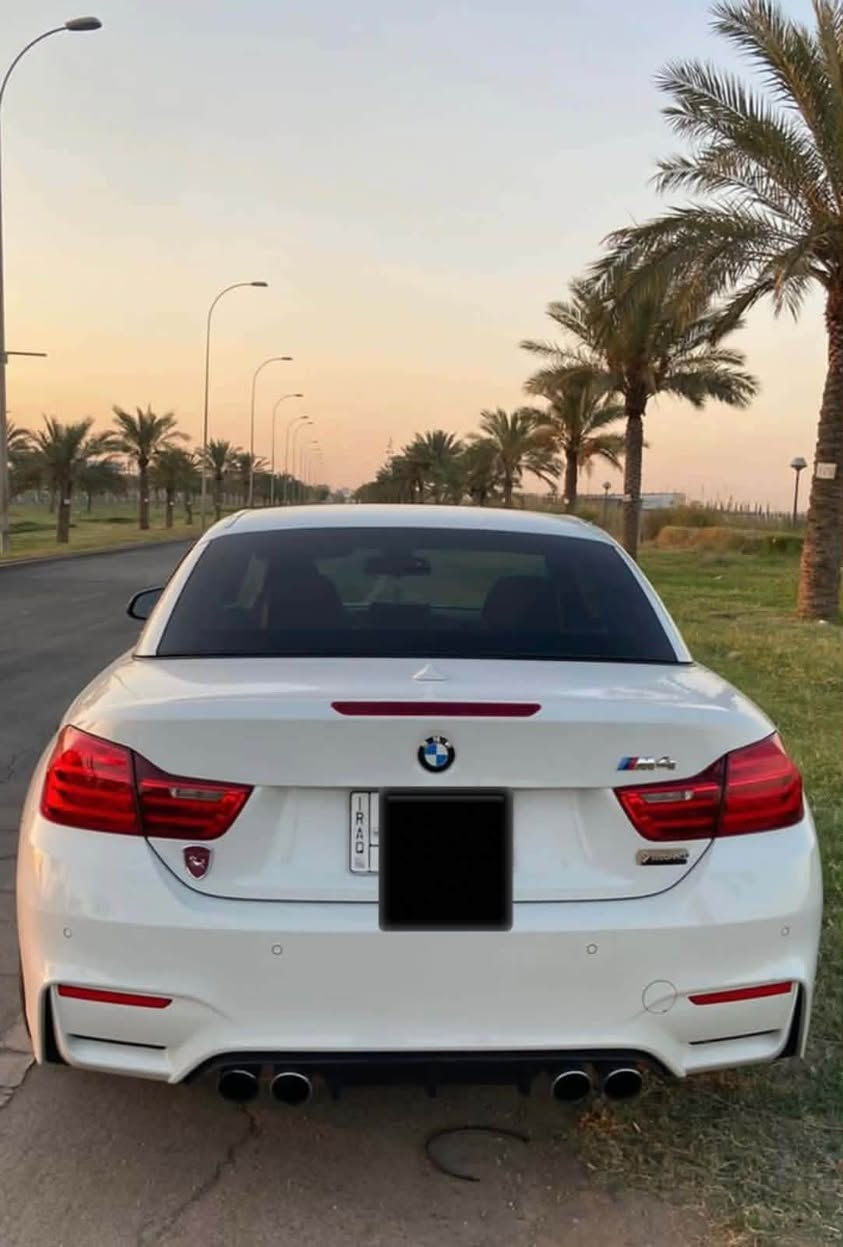 Bmw m4 f83 2015
رجاءا ما تعرف شنو m4 لا تعلق . 

السياره جاهزة بدون نقص 

ماشية ٧١ الف كيلو السياره بدون حادث هنا مطخوخة جاملغ عكس السايق ومبدل ومصبوغ ب العروش سياره جديدة

السعر ٣٤ الف ومجاالها بسيط 

مكاني الكرادة او زيونة  ***********

