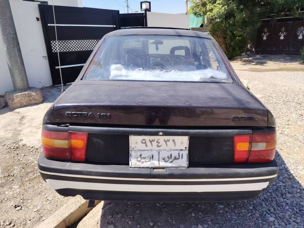 سياره اوبل فكترا موديل 91 حجم 16قايش عريض باور سياره نظيفه جدا كولشي مابي شرط بدون ضربه سنويه منتهي بي دفتر بنزين كهربائية كلها شغال تخم صدر جديد سعر 29وبي مجال بسيط عنوان كركوك رقم هاتف *********** كركوك, العراق
