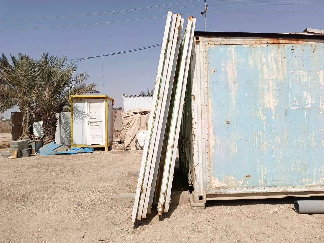 قواطع معدنية • ٣×٢,٥م • بين كربلاء و المسيب