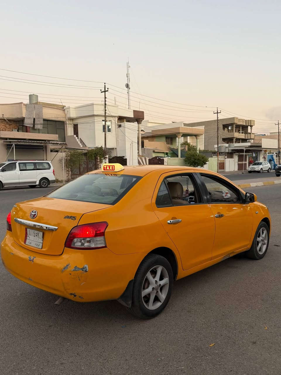 ***********
انسب سعر ممكن تشوفها  63. ورقه 
للبيع فقط يارس تكسي 2008 كير اتوماتيك  مشروع وطني سنويه وهزه جديد لحد 2028 كوبون بانزين بيها غرامات هيئه مصفره كلشي ماعليها  سياره حلوه ونشطه وجاهزه مال رزق كبل اتوكل اشتغل مابيها عيب تخم تايرات وحداديه جديد عليها سياره نقصها  تبريد ماعرف شبيها وكف ميشتغل 
محرك مابيها شي لاصوت لا ادوانز ناعمه ونشطه فقط بيها خيط بخار بسيط ما ياثر سياره ضربه مابيها بجم كبس خلف كبس بس باقي جسمها بي تصفيات مال صبغ 
مكاني كركوك قادسيه 2  سعرها مناسب 63 ورقه فقط
*********** كركوك, العراق
