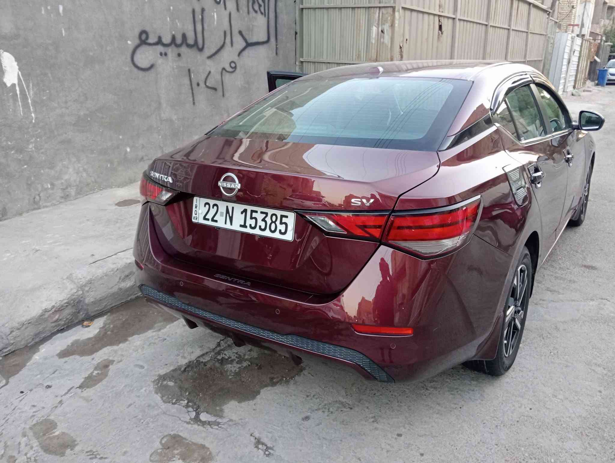 السلام عليكم نيسان سنتره موديل 2024 وارد امريكي فول مواصفات باسمي ماشيه 35ألف رقم اربيل حادث خشم البنيد بدون صبغ ولا دواخل العنوان بغداد العبيدي  السعر 146ورقه رقم الموبايل ***********
